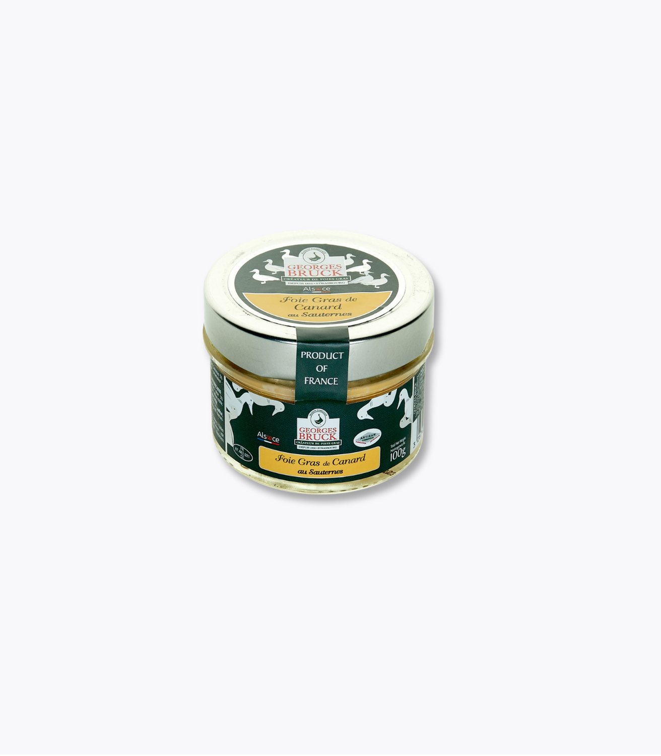 verrine foie gras de canard au sauternes