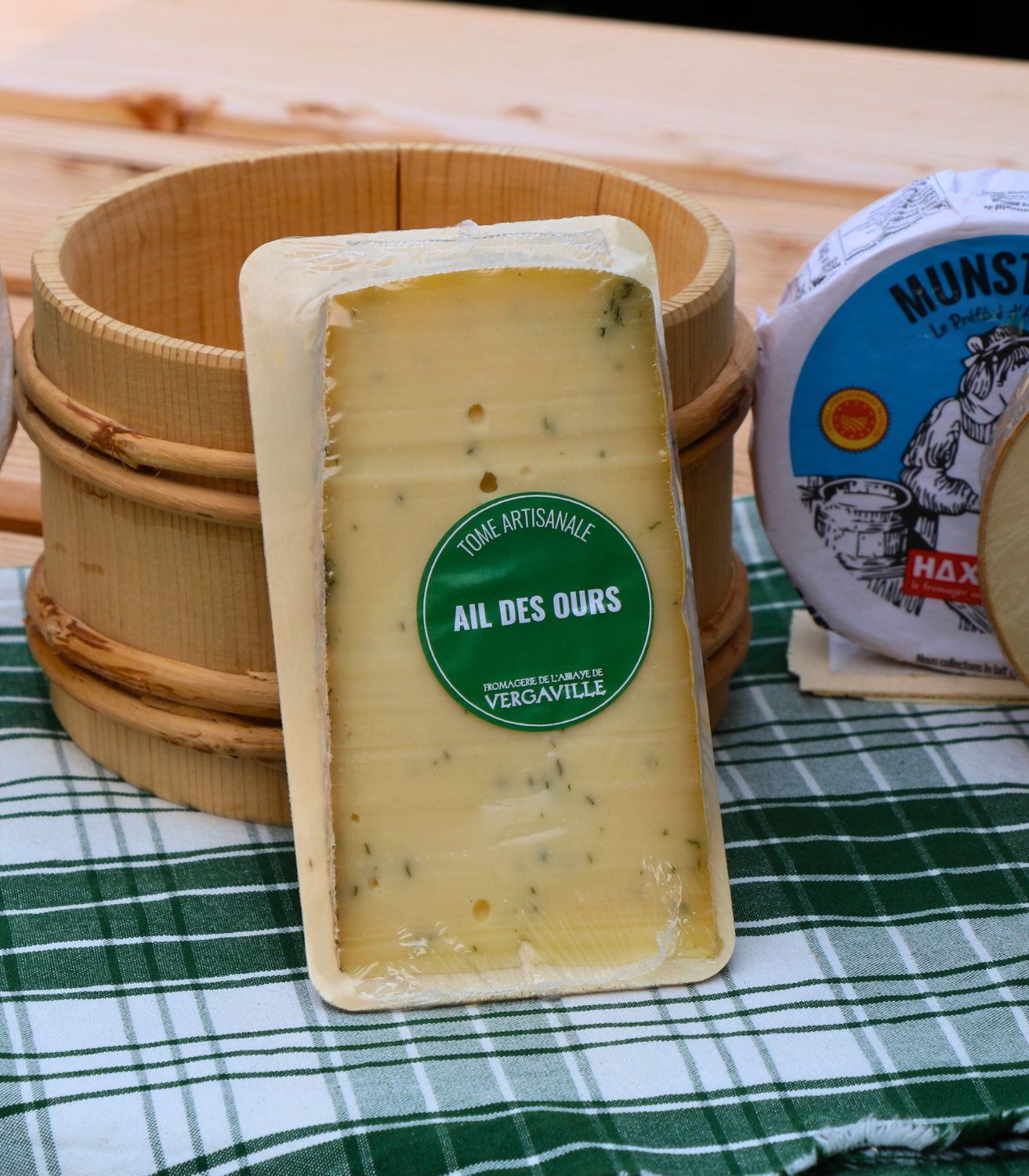 tomme à l'ail des ours