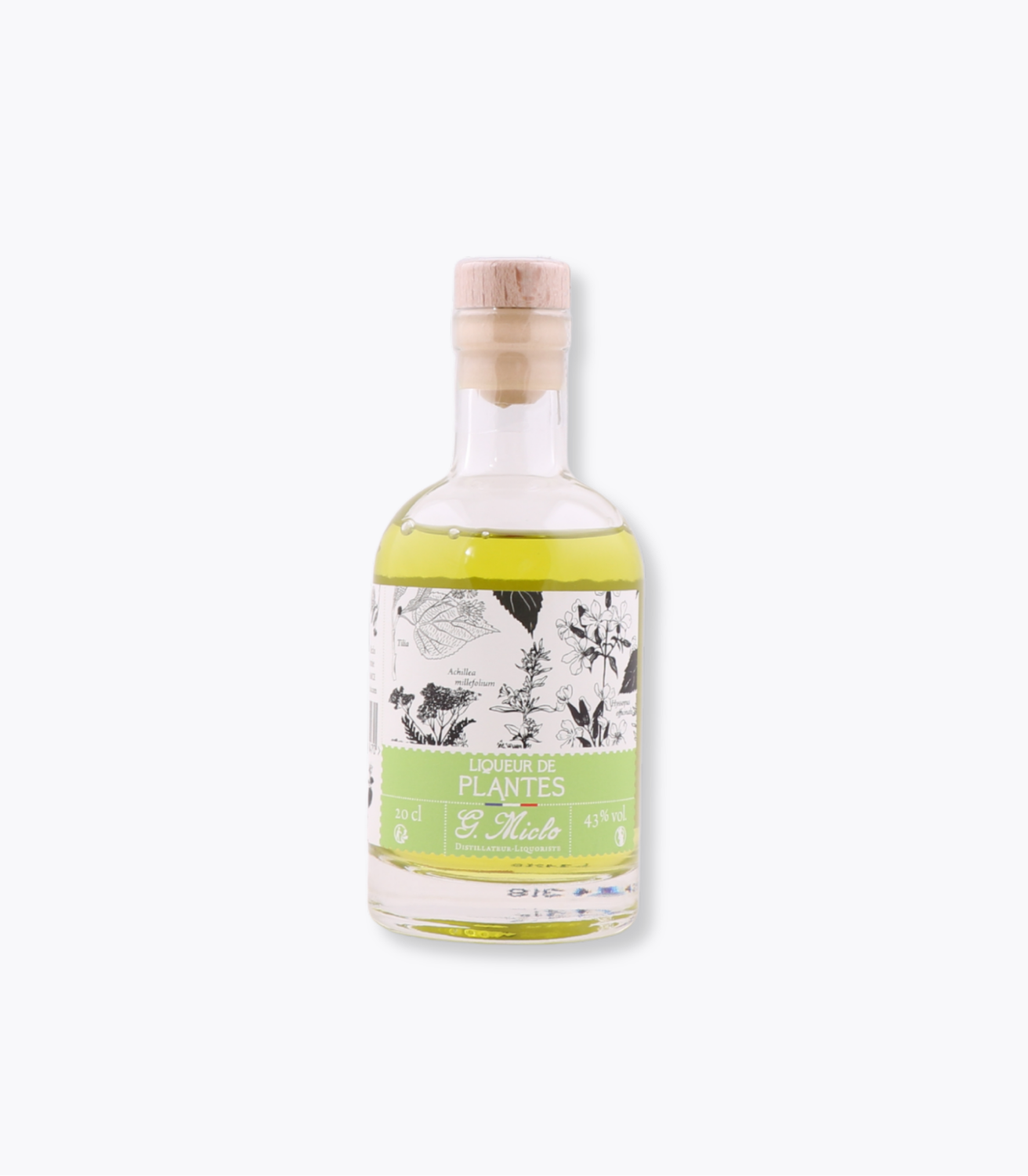 liqueur de plantes miclo 20cl