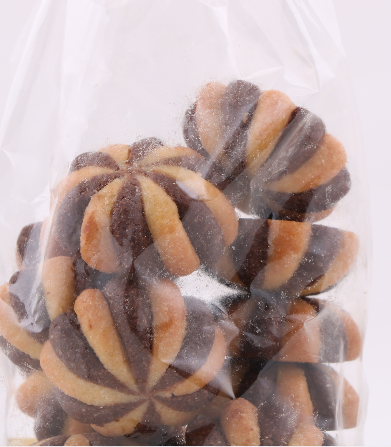 zoom sur bredeles marguerite coeur choco