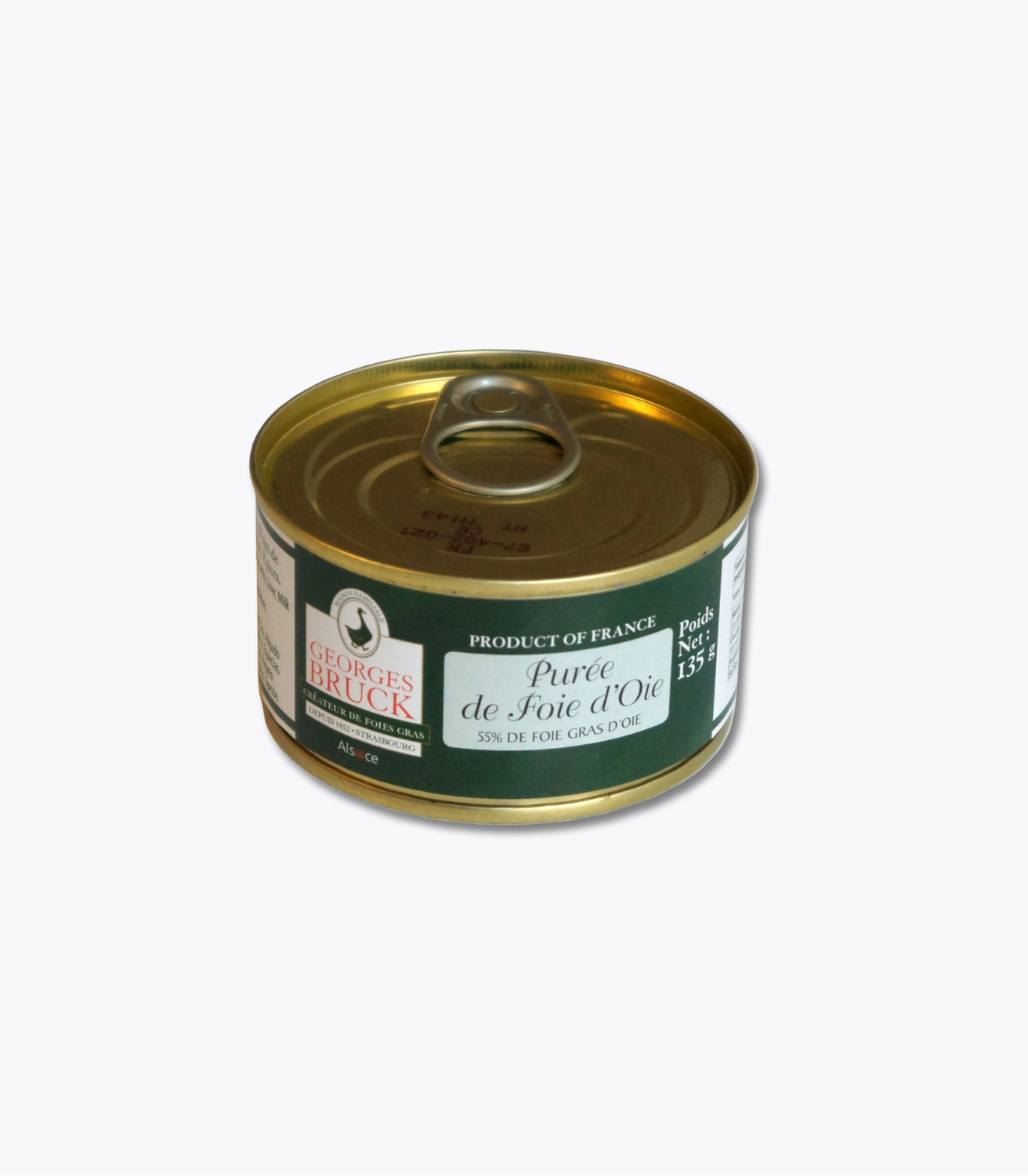 conserve de mousse de foie d'oie