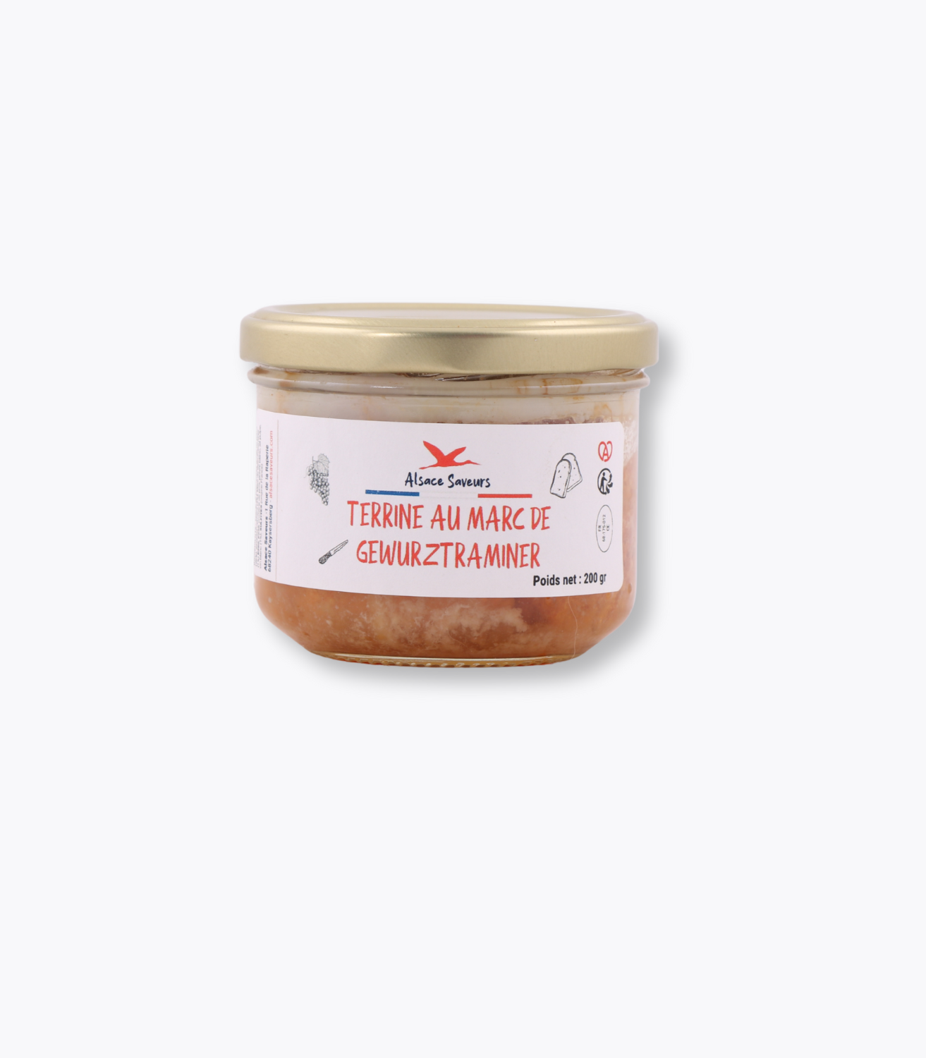 bocal terrine de porc alsacienne