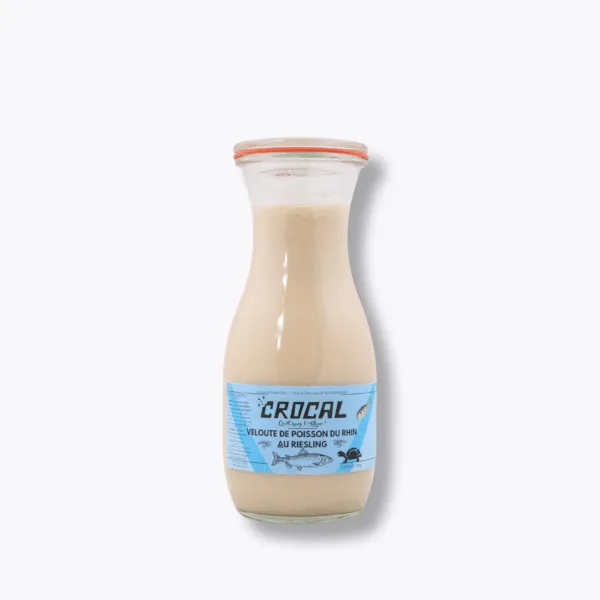 bocal de velouté de poisson d'eau douce