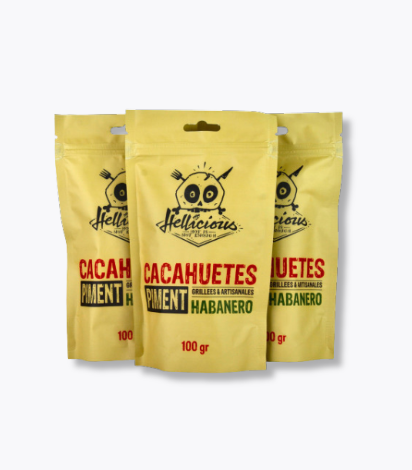sachet cacahuètes au habanero
