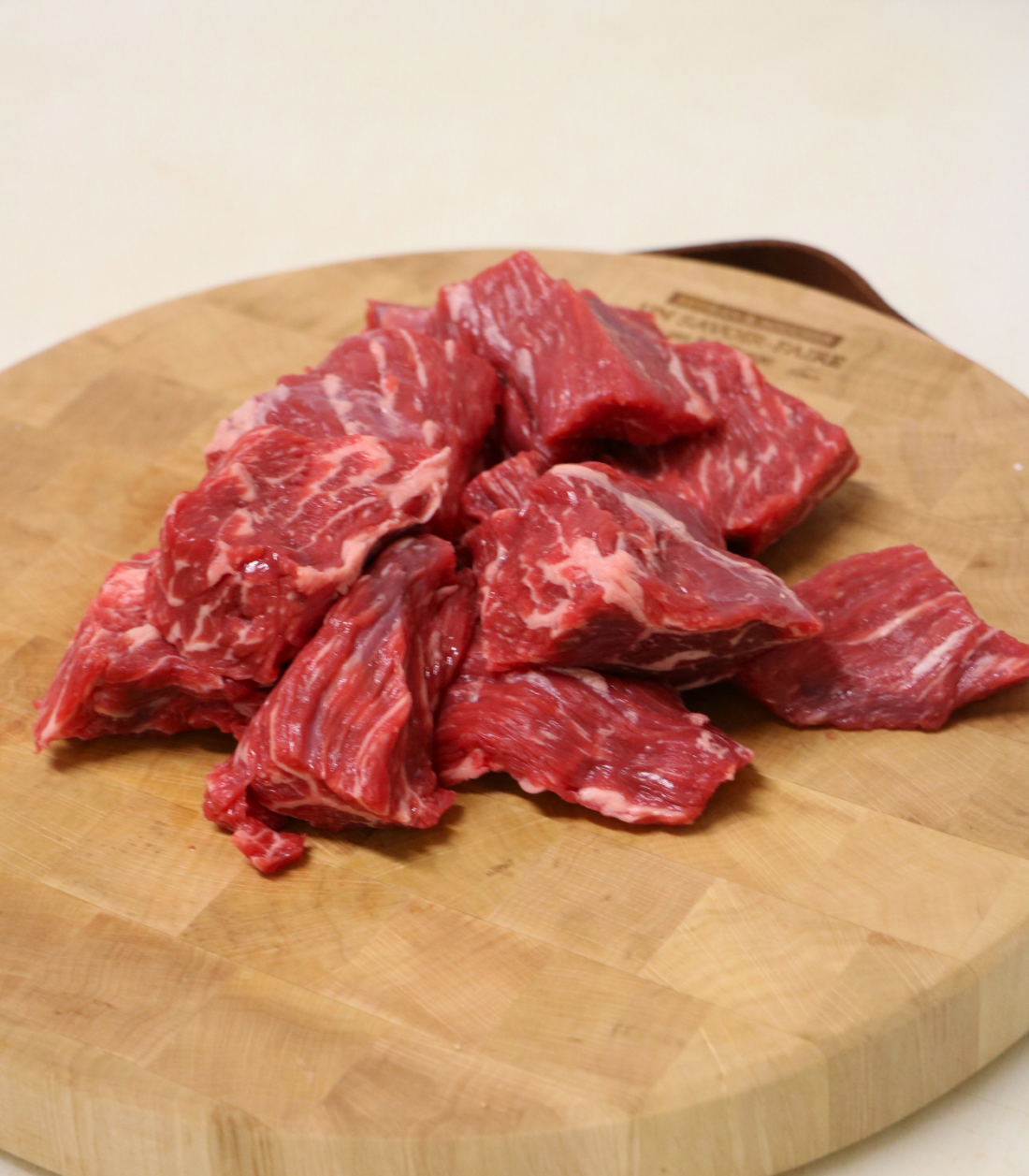 bourguignon en cubes prêt à cuire