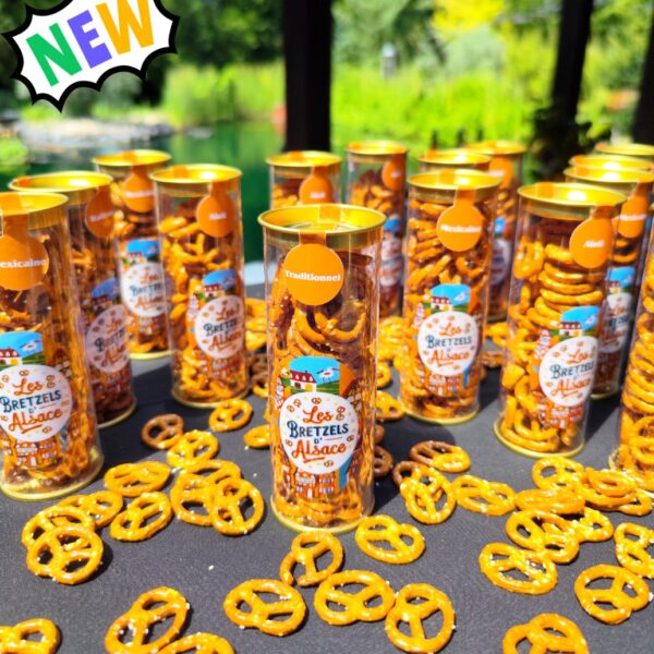 tubo mini bretzels saveurs